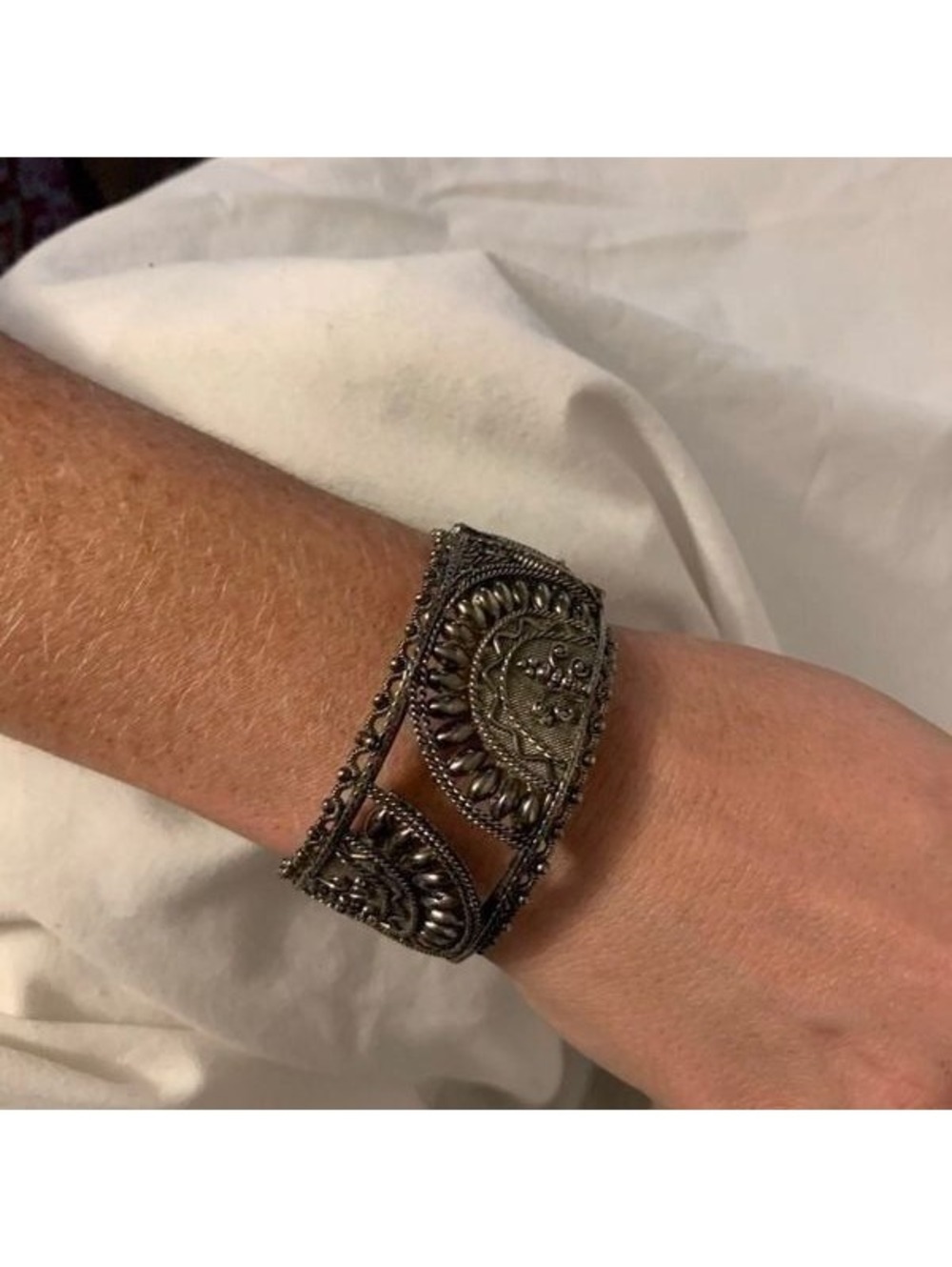 Vintage Style Silver Bracelet